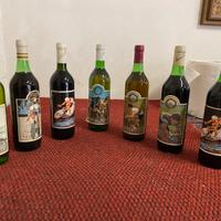 19 bottiglie vino da collezione  vintage