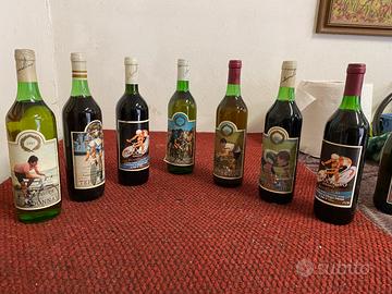19 bottiglie vino da collezione  vintage