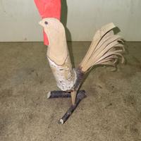 gallo in legno