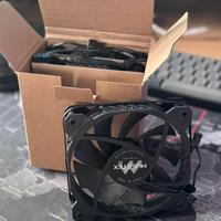 Ventole Case x3 PC 120mm MUSTEX Originali Non LED