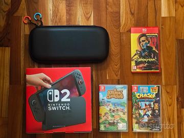NINTENDO SWITCH 2 + GIOCHI E ACCESSORI