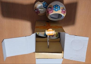 Servizio 2 tazzine con zuccheriera THUN