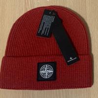 Stone island Berretto invernale rosso tg unica