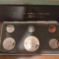 Lotto argento Panama 1974 proof set