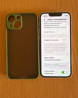 IPhone 13 mini 100% betteria