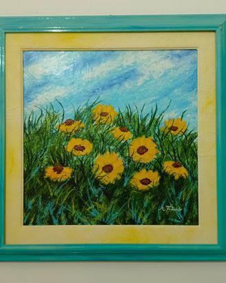 Quadro girasoli
