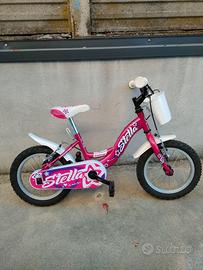 Bici bambina taglia 14
