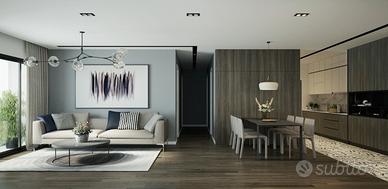 Appartamento all'ultimo piano con terrazzo