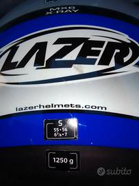 casco moto con occhialoni Scott