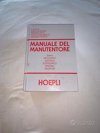 Manuale del Manutentore Hoepli - Libri e Riviste In vendita a Milano