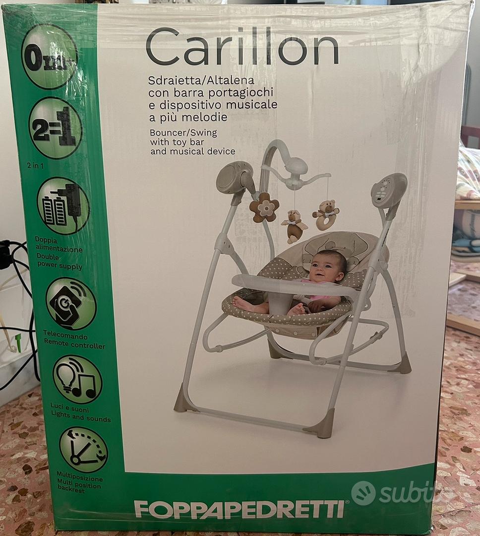 Sdraietta Altalena Foppapedretti - Dondolo Musicale Con Telecomando, Per Neonati - Foto 11