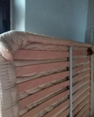 Doga letto matrimoniale rivestita con fodera