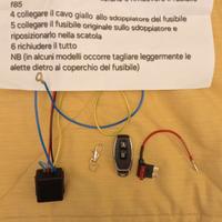 ABARTH SCARICO  KIT CONTROLLO WIRELESS VALVOLA