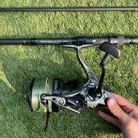 Combo canna e mulinello spod carpfishing