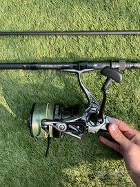 Combo canna e mulinello spod carpfishing