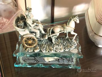 Portagioie in vetro di Murano linea Del Vecchio