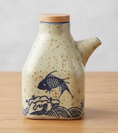 Dispenser per salsa di soia in ceramica giapponese