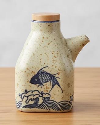 Dispenser per salsa di soia in ceramica giapponese