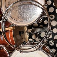 Cerchi rullante hoop 13” sopra e sotto pelli pearl