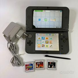 new nintendo 3ds xl nero con giochi