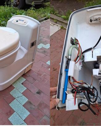 Tazza WC Risciacquo e Scarico Elettrici C 200