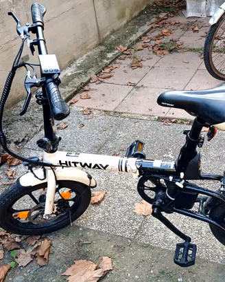 BICICLETTA ELETTRICA HITWAY BK35 + 2 BATTERIE 40Km