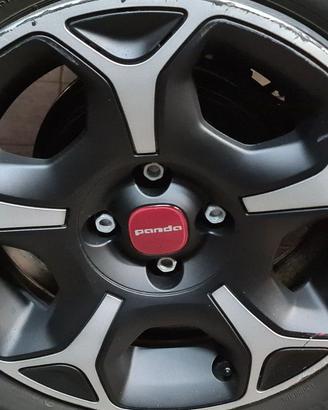 Borchie Fiat Panda cross