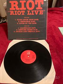 Riot “Riot Live” Limited Edition 1982