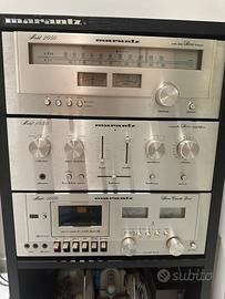 Impianto hi fi vintage Marantz 2050 1050 5000