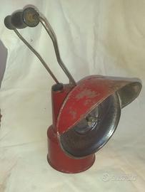 lampada a carburo vintage