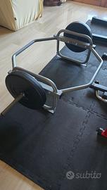 Hex Bar - Trap bar - quadra bar+ 2 dischi da 10 kg
