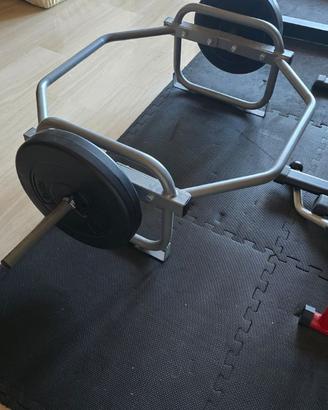 Hex Bar - Trap bar - quadra bar+ 2 dischi da 10 kg