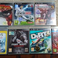 Playstation 3 con 2 pads e 7 giochi