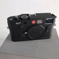 Leica m7 0,72 black chrome finish