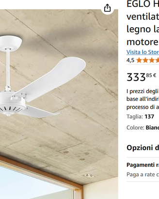 Ventilatore Eglo Hoi An 35027 NUOVO