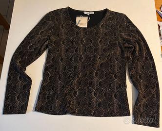 Maglia Lurex Dorata Valentina's NUOVA c/ cartellin