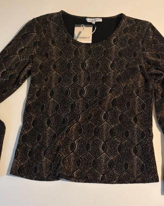 Maglia Lurex Dorata Valentina's NUOVA c/ cartellin