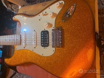 Fender FSR Stratocaster Sunset Orange Flake 2010