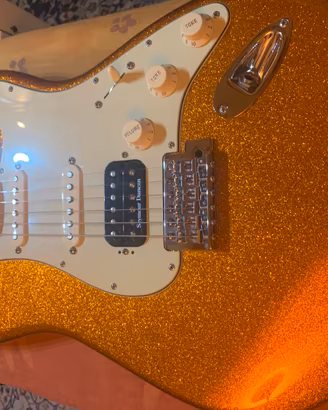 Fender FSR Stratocaster Sunset Orange Flake 2010