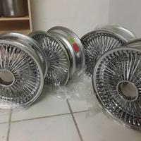 Wire Wheels Chrome 7x15 NUOVI