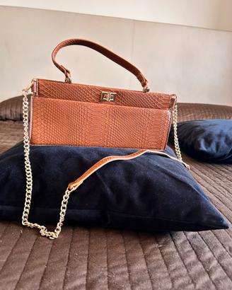 Borsa color champagne