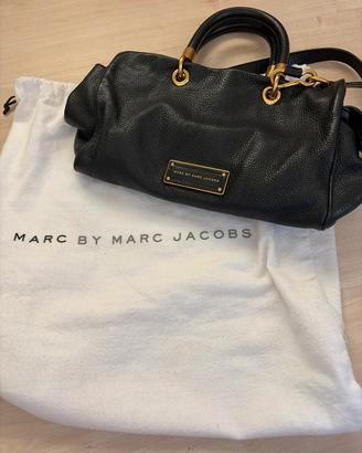 Borsa bag marc jacobs nero black oro tracolla