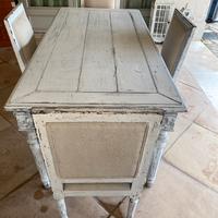 Tavolo con 4 sedie a poltroncina