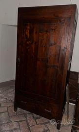 Armadio antico 1 anta in legno massello primi 900