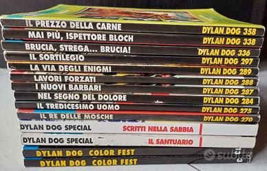 14 fumetti di Dylan Dog