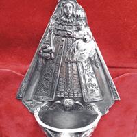 acquasantiera argento 925 massiccio