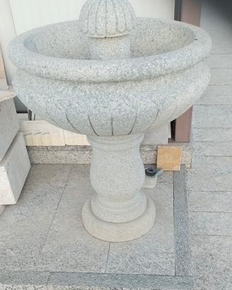 Fontana in Granito Verde Mergozzo Artigia