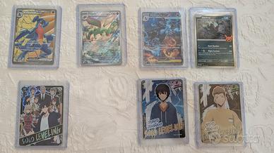 Lotto Misto Carte Rare Collezione Pokemon