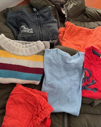 Lotto vestitini da bambini misti