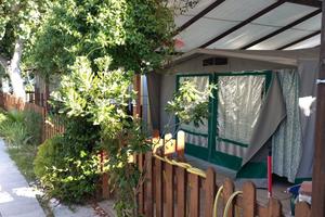 Roulotte con gazebo e cucino pronto all uso